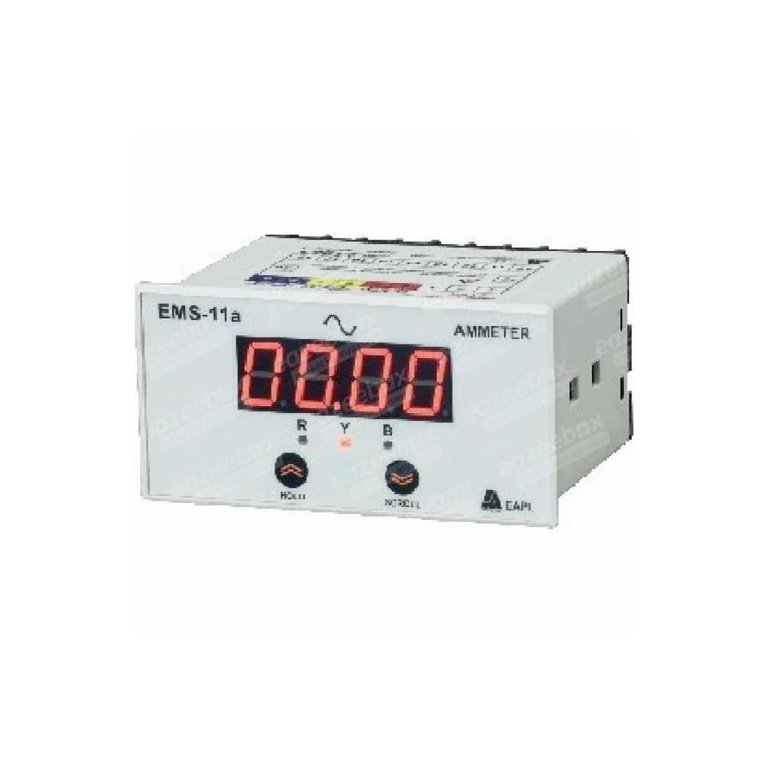 EMS-11a Ammeter, Size 96 48, 3Phase 4Wire, Class 1 EAPL ems 11 500 500 1