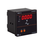 EMS-12s Single Phase Volt Meter, Size 96 96, Class 1 EAPL ems 12 ac voltmeter