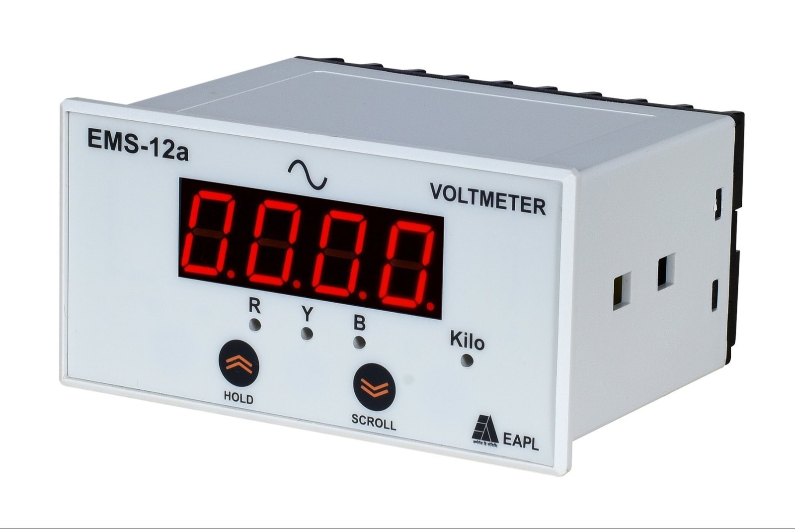 ems-12a-voltmeter.jpg EMS-12a Volt Meter, Size 96 48, 3Phase 4Wire, Class 1 EAPL ems 12a voltmeter