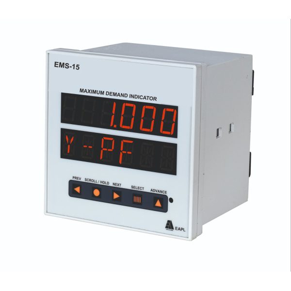EMS-15 Maximum Demand Indicator, 3Phase 4Wire, Class 1 EAPL ems