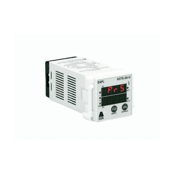 H3TX-2H-U Dimension 48 48, 2set point, 2display Heater type 1Rly c o per set point, J K PT-100 EAPL h3tx 2a u single function