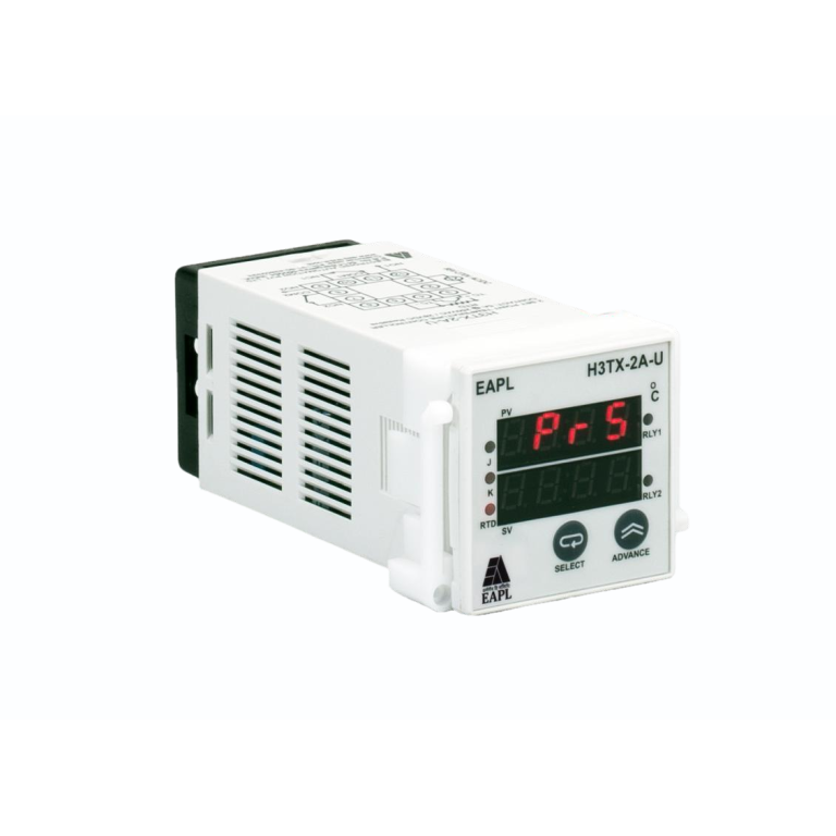 H3TX-2U-RS 1set point, 2display 1Rly c o 1SSR, J K PT-100, Dimension 48 48 EAPL h3tx 2a u single function two set point tempe