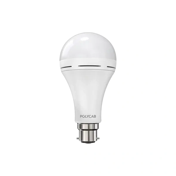 Polycab Aelius LED Emergency Dimmable Bulb LLP010-4012 9W 6500K Bright Energy Efficient llp img