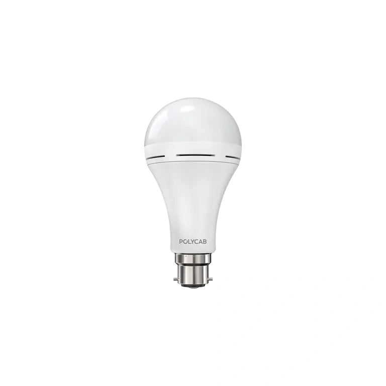 Polycab Aelius LED Emergency Dimmable Bulb LLP010-4013 12W A70 6500K Bright Energy Efficient llp img