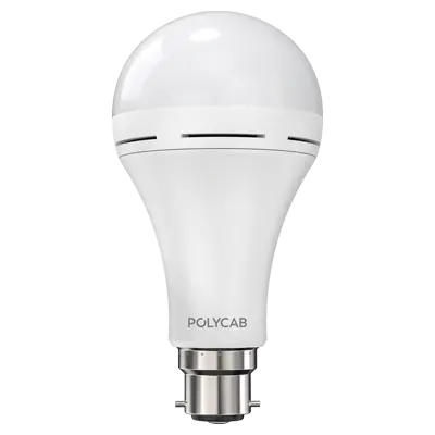 llp0104013_img_01.webp Polycab Aelius LED Emergency Dimmable Bulb LLP010-4013 12W A70 6500K Bright Energy Efficient llp img