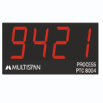 PTC-8004A Single Side JUMBO DISPLAY PROCESS INDICATOR 330 x 823 x 55 MULTISPAN ptc 8004a jumbo display indicators 500 500 1