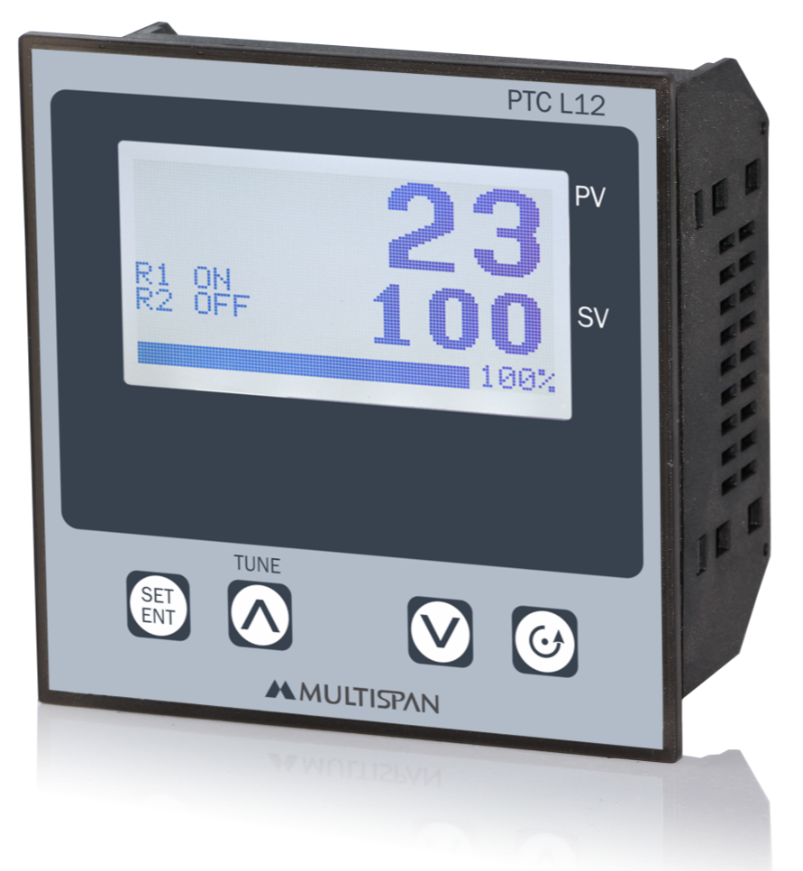 ptc-l12.png PTC-L12 PTC-1202 UNIVERSAL INPUT PID CONTROLLER WITH ANALOG OUTPUT MODBUS FACILITY 96 X 96 X 54 MULTISPAN ptc l12