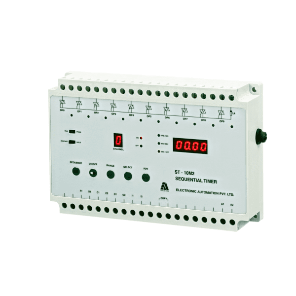 ST-10M2 IP 10Channel timer, IP66, Sequential timer, 1Triac per chnl EAPL st 10m2 10 channels sequential timer