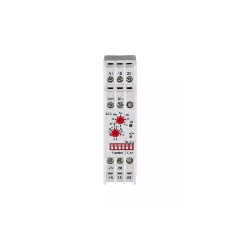 MFM timer 0.1s -120d 24-240VAC DC 2CO In L T 2A8DT6 2a8dt6 front