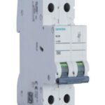 5SL72408RC Betagard MCB 40 A, 2 Pole, 10 kA, D-Curve Siemens 5sl7 2p 465x560