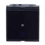 englaze Touch Switch 1 CH Black Glass L T CB98029SK03 cb98029sk03 front