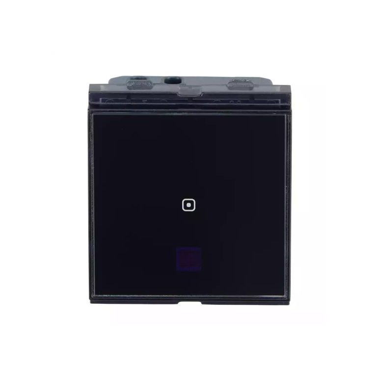 englaze Touch Switch 1 CH Black Glass L T CB98029SK03 cb98029sk03 front