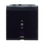 englaze Touch Switch 2 way Black Glass L T CB98030SK04 cb98030sk04 front