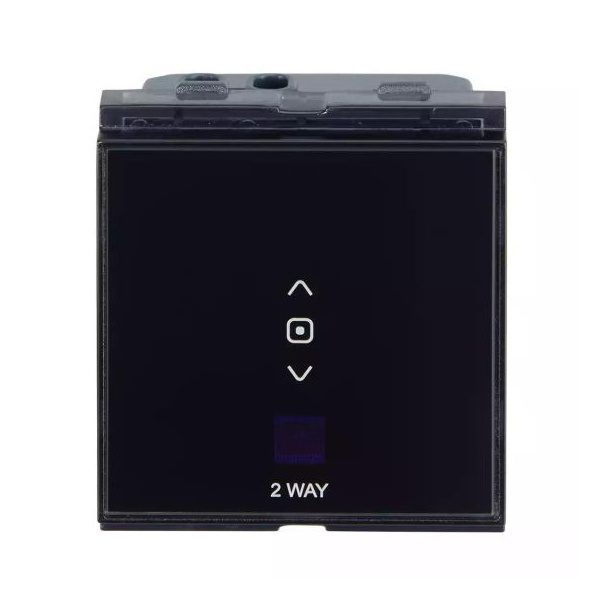 englaze Touch Switch 2 way Black Glass L T CB98030SK04 cb98030sk04 front