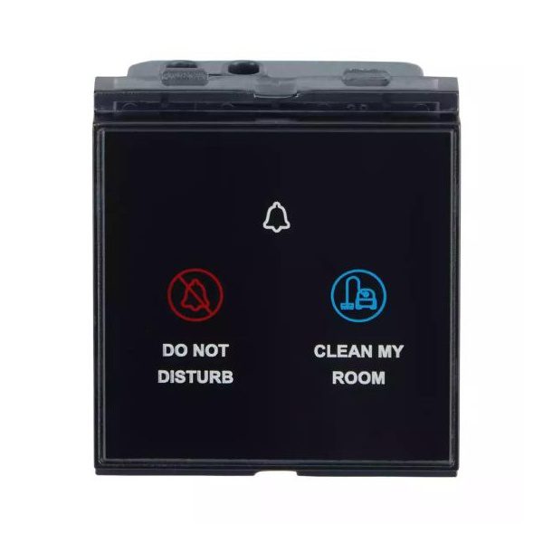 englaze Touch DND MMR O Unit Black Glass L T CB98038HK12 cb98038hk12 front