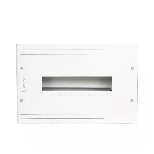 Exora DB SPN 8 Way Single Door IP30 L T DBSPN008SDS dbspn012sd spn 12w sd ip30 front