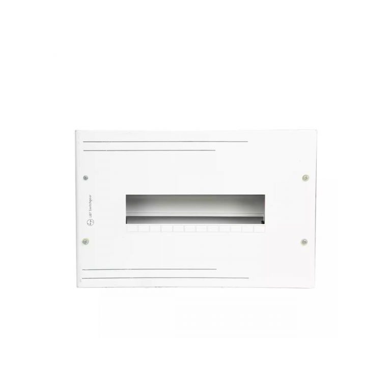 Exora DB SPN 8 Way Single Door IP30 L T DBSPN008SDS dbspn012sd spn 12w sd ip30 front