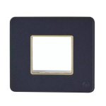 enGem 2 Module Stone Grey Plate with Golden Bezel L T CB93102FS06 engem 2 module stone grey plate with golden bezel cb93102fs