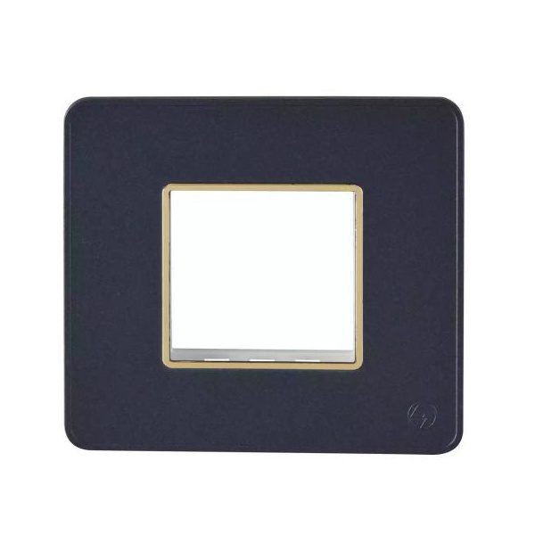 enGem 2 Module Stone Grey Plate with Golden Bezel L T CB93102FS06 engem 2 module stone grey plate with golden bezel cb93102fs