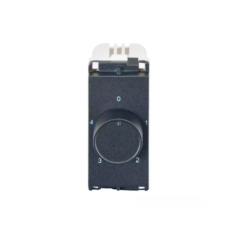 enGem fan regulator 4-Step 1M Stone Grey L T CB93101RS01 engem fan regulator 4 step 1m stone grey cb93101rs01 front