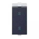 enGem Switch 2 way 6A 1M Stone Grey L T CB93201SS06 engem switch 2 way 6a 1m stone grey cb93201ss06 front