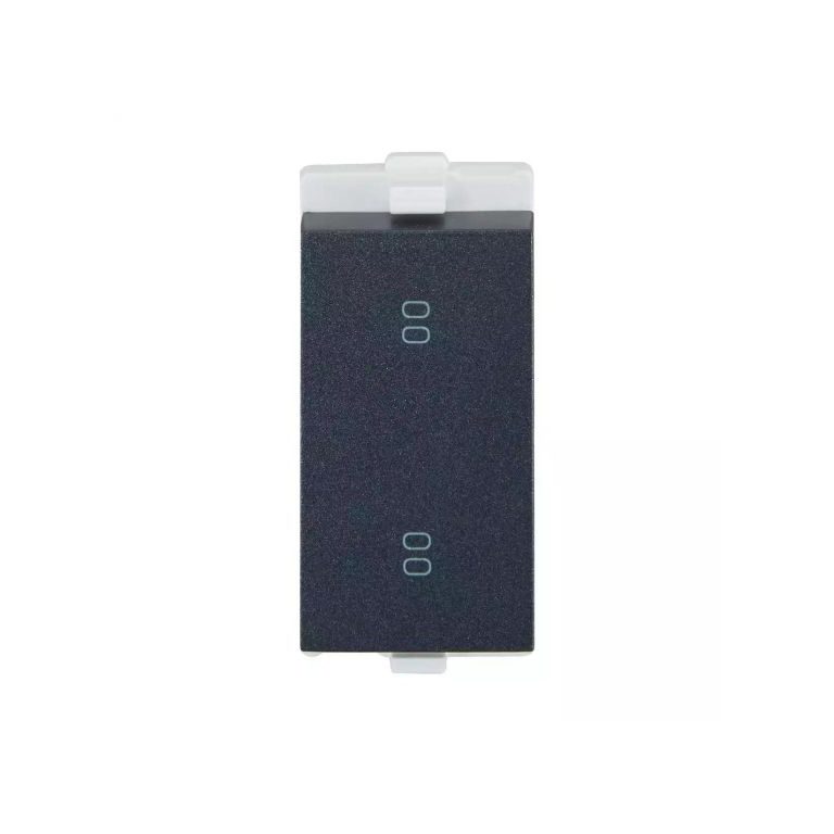 enGem Switch 2 way 6A 1M Stone Grey L T CB93201SS06 engem switch 2 way 6a 1m stone grey cb93201ss06 front