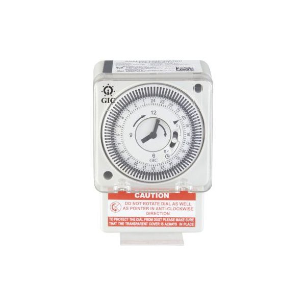 FM 1 QUARTZ DAILY Base Mount 240 V L T J648B1 j648b1 quartz daily 240 vac basedin mounting front 1