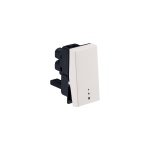 MYRIUS 6A-Push Button-SP-1 Way-with Indicator-1 Module-Classic White Legrand 679219 lg 679219 web r