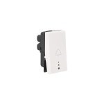 MYRIUS 6A-Bell Push-1 Way-with Indicator-1 Module-Classic White Legrand 679221 lg 679221 web r