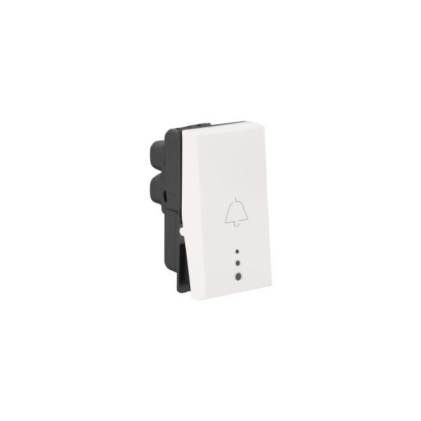 MYRIUS 6A-Bell Push-1 Way-with Indicator-1 Module-Classic White Legrand 679221 lg 679221 web r