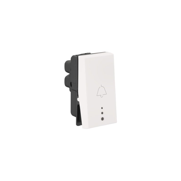 MYRIUS 6A-Bell Push-1 Way-with Indicator-1 Module-Classic White Legrand 679221 lg 679221 web r
