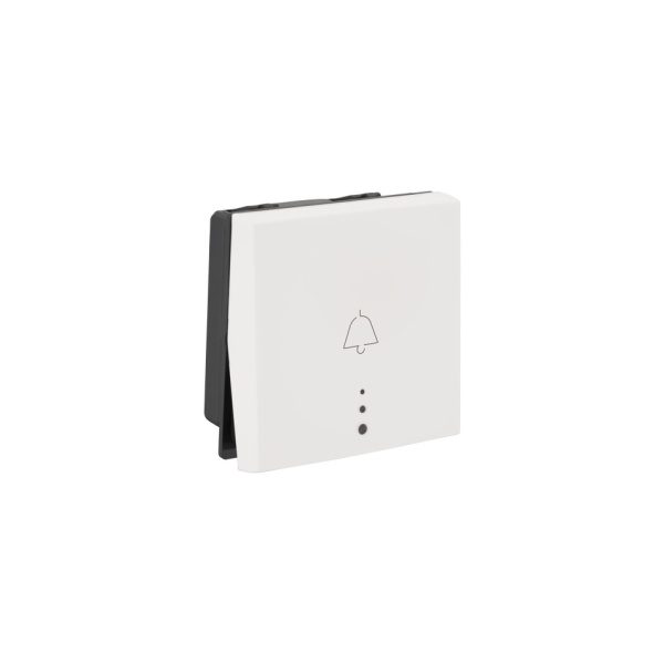 MYRIUS 6A-Bell Push-1 Way-with Indicator-2 Module-Classic White Legrand 679223 lg 679223 web r