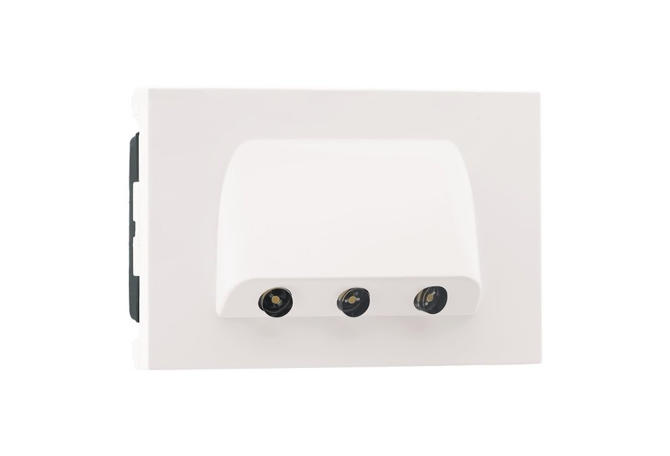 lg-679248-web-r MYRIUS Skirting Light-with Warm White LED-3 Module-Classic White Legrand 679248 lg 679248 web r