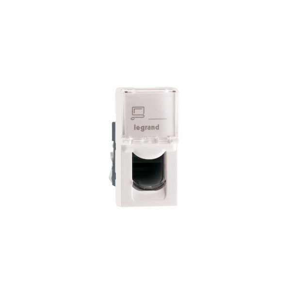 MYRIUS Information Socket-RJ45-Cat 5-UTP-Tooless with Shutter-1 Module-Classic White Legrand 679264 lg 679264 web r