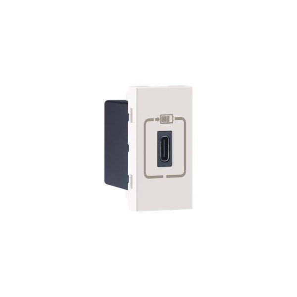 MYRIUS USB Charger-1500mA-Type C-1 Module-Classic White Legrand 679290 lg 679290 web r