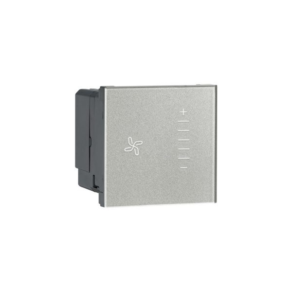 MYRIUS Touch Fan Regulator-100 Watts-2 Module-Silver Legrand 679305 lg 679305 web r
