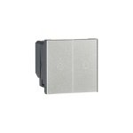 MYRIUS Touch Switch-2 Switch-1 Way-1000 Watts-2 Module-Silver Legrand 679308 lg 679308 web r