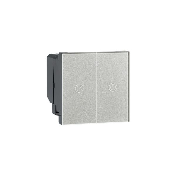 MYRIUS Touch Switch-2 Switch-1 Way-1000 Watts-2 Module-Silver Legrand 679308 lg 679308 web r