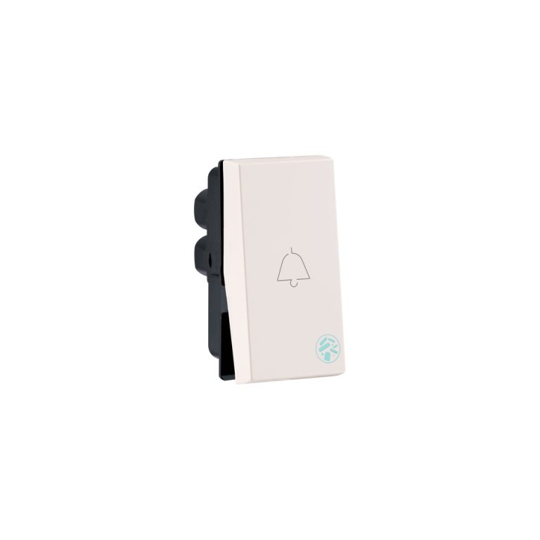 MYRIUS 6A-Bell Push-1 Module-Anti-Bacterial-Classic White Legrand 679324 lg 679324 web r