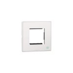 MYRIUS Cover Plate with Support Frame-2 Module-Anti-Bacterial-Classic White Legrand 679342 lg 679342 web r