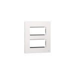 MYRIUS Cover Plate with Support Frame-2 4 Module-Anti-Bacterial-Classic White Legrand 679349 lg 679349 web r