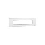 MYRIUS Cover Plate with Support Frame-9 Module-Anti-Bacterial-Classic White Legrand 679350 lg 679350 web r