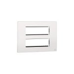 MYRIUS Cover Plate with Support Frame-12 Module-Anti-Bacterial-Classic White Legrand 679352 lg 679352 web r
