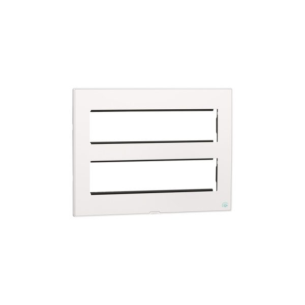MYRIUS Cover Plate with Support Frame-16 Module-Anti-Bacterial-Classic White Legrand 679356 lg 679356 web r