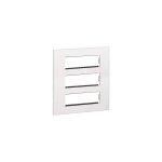 MYRIUS Cover Plate with Support Frame-18 Module-Anti-Bacterial-Classic White Legrand 679358 lg 679358 web r