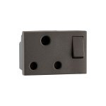 MYRIUS 16A-Switch Socket-3 Pin-3 Module-Charcoal Grey Legrand 679426 lg 679426 web r