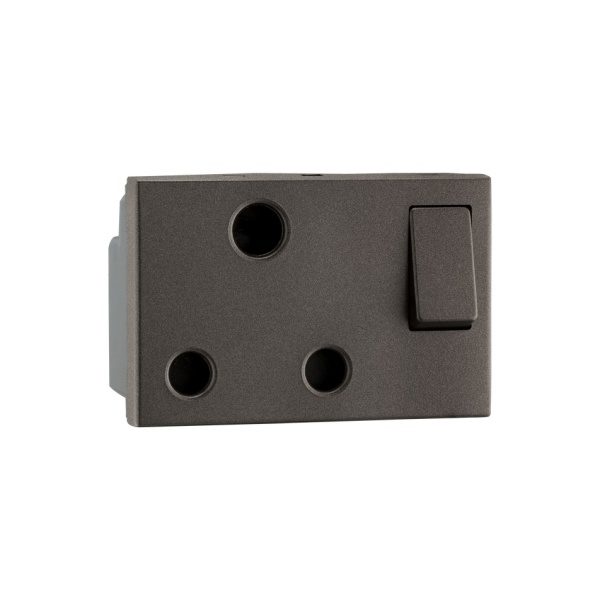 MYRIUS 16A-Switch Socket-3 Pin-3 Module-Charcoal Grey Legrand 679426 lg 679426 web r
