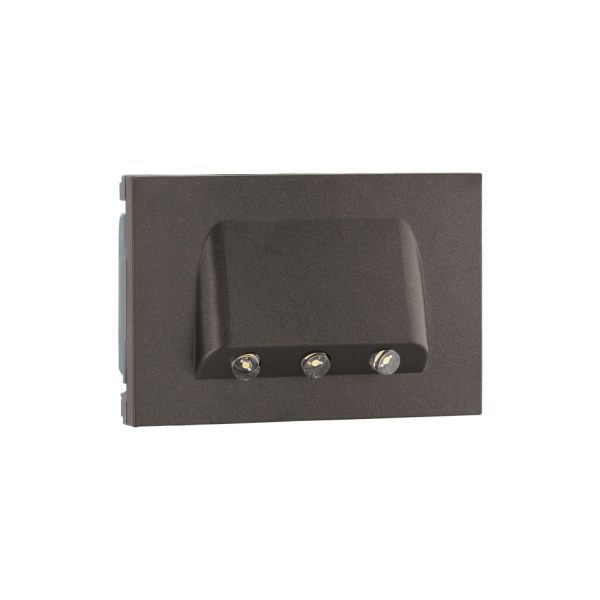 MYRIUS Skirting Light-with Warm White LED-3 Module-Charcoal Grey Legrand 679448 lg 679448 web r