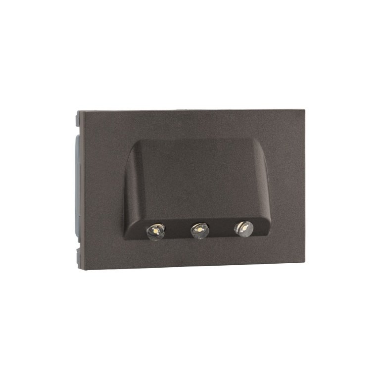 MYRIUS Skirting Light-with Warm White LED-3 Module-Charcoal Grey Legrand 679448 lg 679448 web r