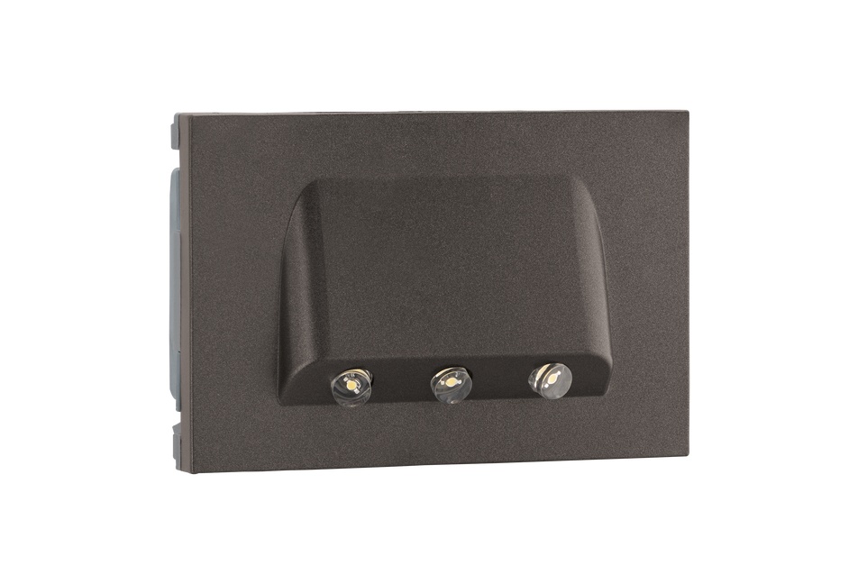 lg-679448-web-r MYRIUS Skirting Light-with Warm White LED-3 Module-Charcoal Grey Legrand 679448 lg 679448 web r